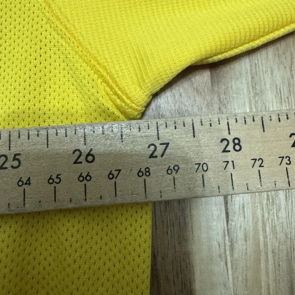 Sweeden Hockey Jersey Mens XL Nike Yellow National Team‎ Svenska Blank Y2K